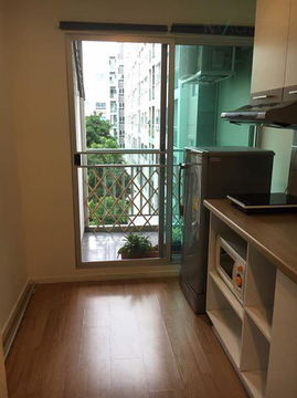 For rent condo LUMPINI VILLE ONNUT - PATTANAKARN Building C, Floor 4,1 bed room, Room size 26.00 sqm