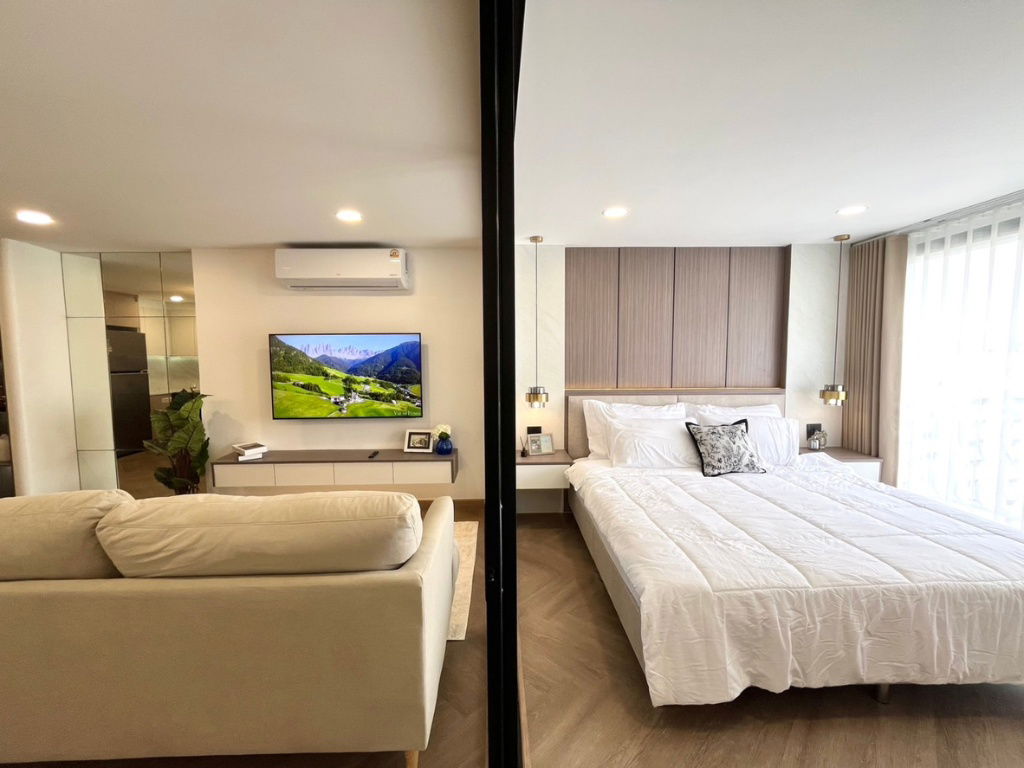 picture For sale Srithana Condo 2, 2 bedrooms, 2 bathrooms, 73 sq.m., 10th floor, near Ku Muang (ID:1071CS) - 3/14