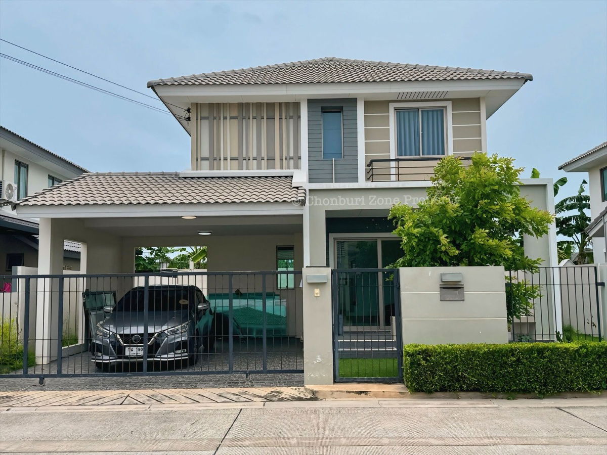รูป ให้เช่าบ้านเดี่ยวพร้อมอยู่ ม.แกรนด์วัลเล่ย์ บางแสน เลี่ยงหนองมน - รูปที่ 1/33