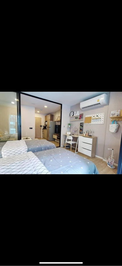 รูป 📣เปิดจอง Kave town space 🏄🏻‍♂️🤍 ตึก D ชั้น 2  28.5 sqm วิวสระสวยๆ🩵 - รูปที่ 6/11