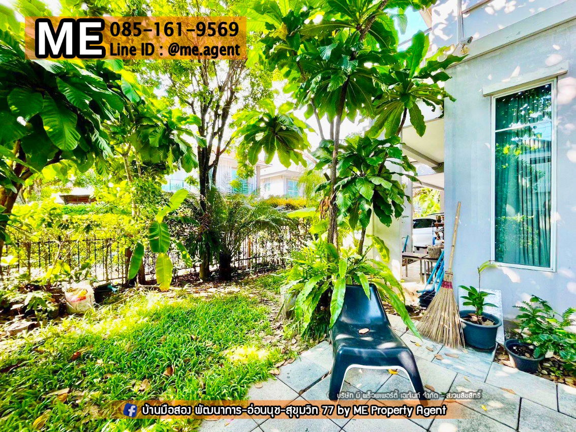 picture For Sale Single house The Plant Pattanakarn 38 near Thonglor, only 15 minutes, Tel 085-161-9569 (BF22-69) - 19/20