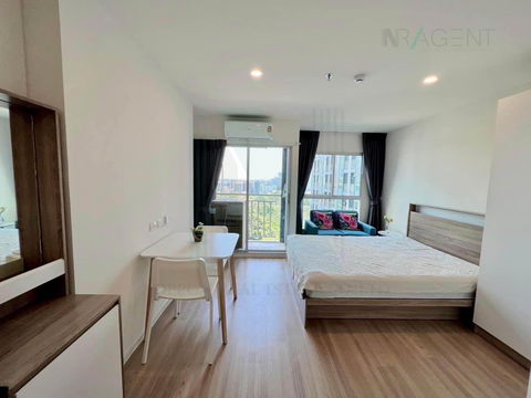 For Rent Condo LUMPINI VILLE CHAENGWATTHANA - PAKKRET STATION Building 1, Floor 11,Studio, Room size 23.00 sqm