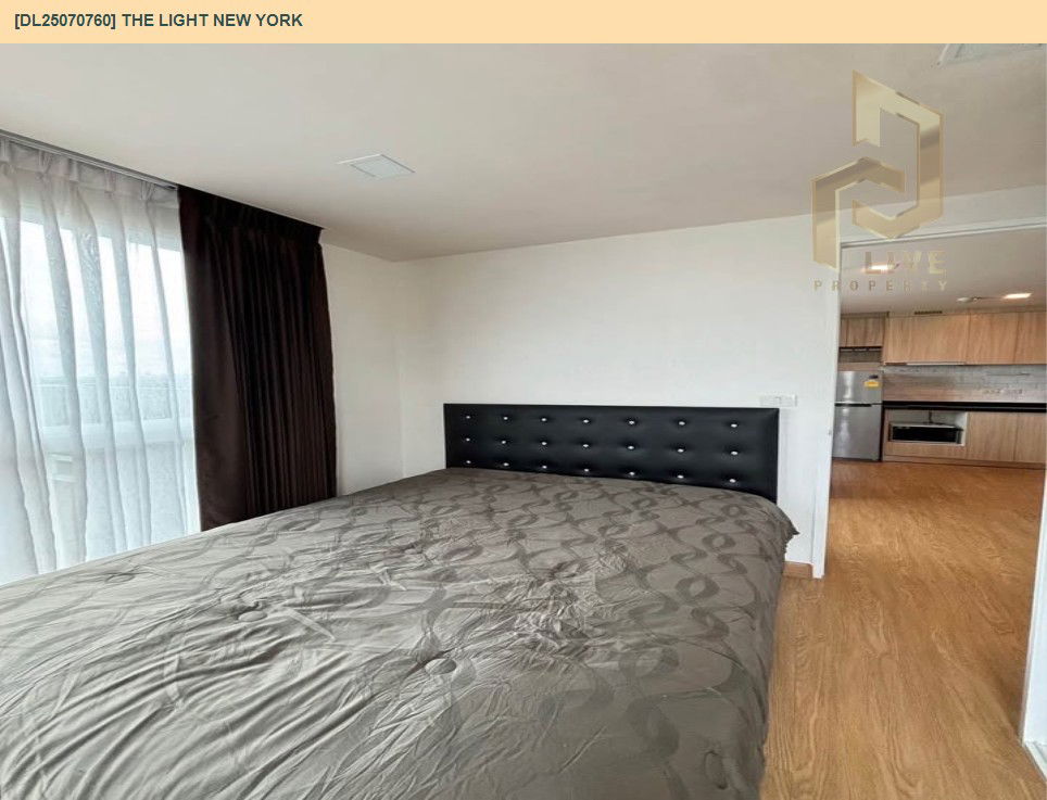 รูป MDL25070760 ให้เช่าคอนโด เดอะ ไลท์ นิวยอร์ค (The Light New York) ใกล้ BTS ปุณณวิธี พร้อมเข้าอยู่ โทรด่วน 0638692663 LineID @655ebbvc - รูปที่ 3/11