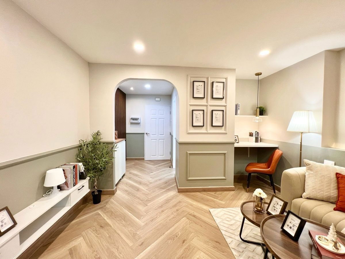 picture WS1689 🎉For rent, ready-to-move-in condo, Sriwara Mansion 1, hot location in the heart of the city, Rama 9, only 20,000 baht/month. - 12/22