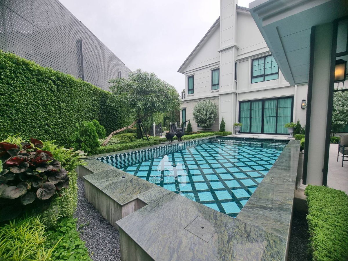 รูป บ้านใหม่ บ้านในฝัน!! ตกแต่งพร้อมสระว่ายน้ำส่วนตัว ณริณสิริ กรุงเทพกรีฑา - รูปที่ 4/18