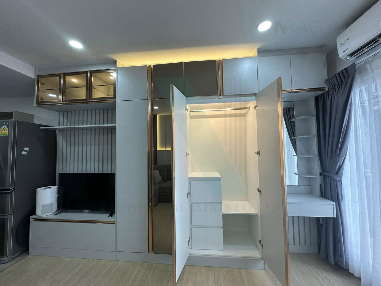picture 🎉 For Rent Condo SUPALAI VERANDA RAMKHAMHAENG Building C, Floor 16,Studio, Room size 28.00 sqm - 3/8