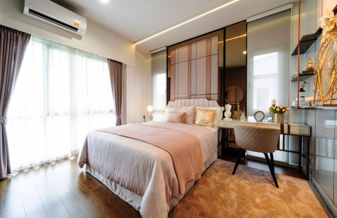 picture  3-bedroom detached house for sale in Mooban Nara Botanic Srinakarin, Yellow line Lasalle Skytrain Station - 5/18