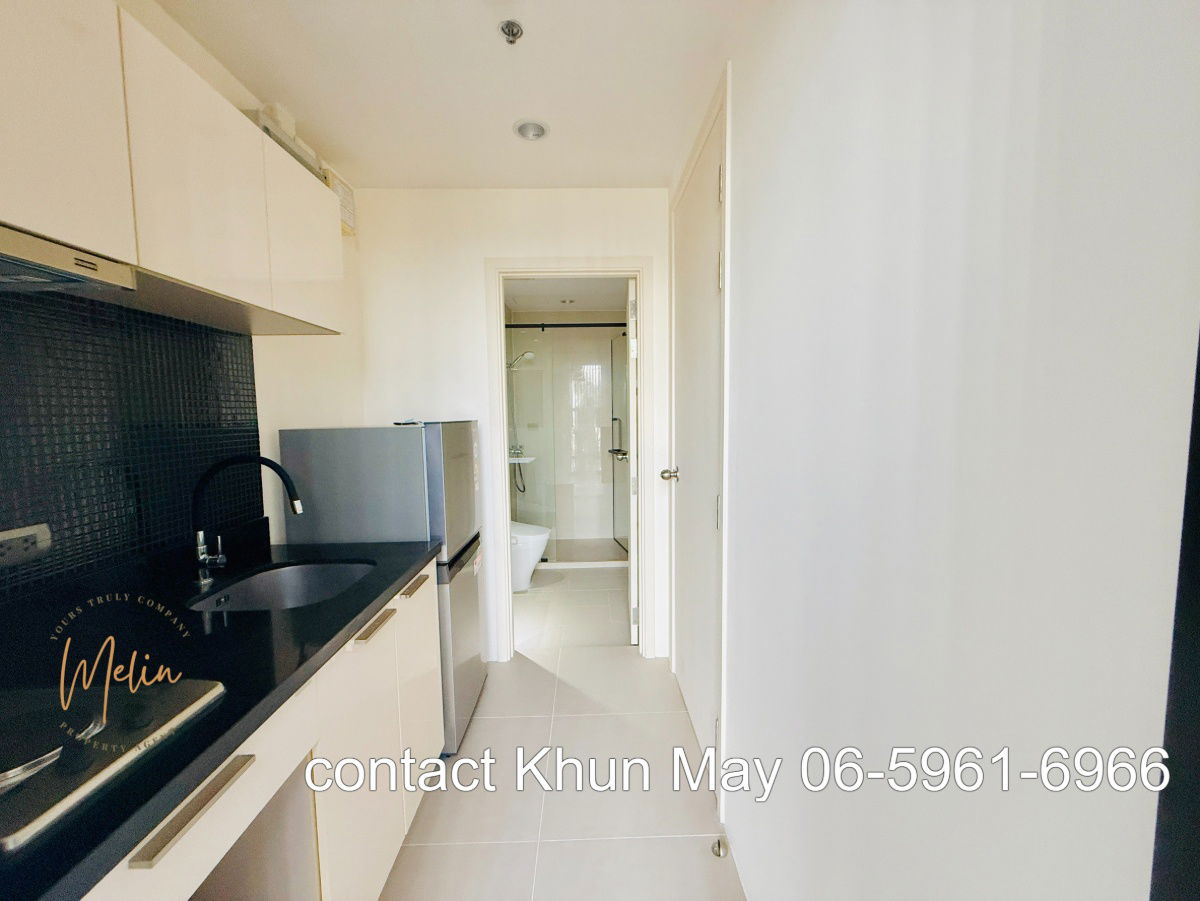 picture Condo rental Fuse Sathorn -Taksin The new room is decorated near BTS Wongwian Yai, only 15,000/d. Total internet! - 7/12