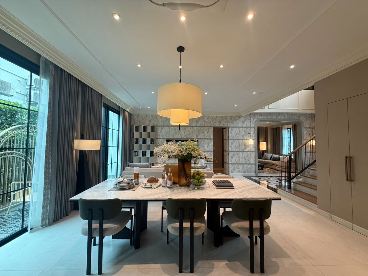 picture ✨ Luxury Home for Sale – Fully Furnished Just bring your suitcase! 🧳  Narinsiri Rama 9 – Krungthep Kreetha, A premium luxury residence by Sansiri. - 5/16
