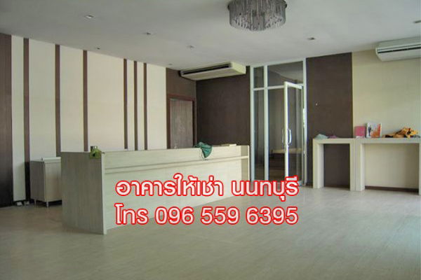 รูป ให้เช่า อาคารสำนักงาน ออฟฟิศ 350 ตร.ม. สนามบินน้ำ นนทบุรี ใกล้กองสลาก - รูปที่ 2/7