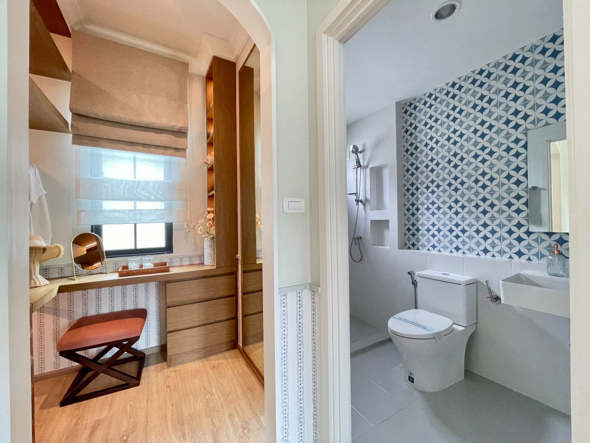 picture Fully furnished and move-in ready! 📍 Anasiri Salaya–Pinklao Project (Unit No. 100/208) — North-facing, near the clubhouse 🏡 Twin house by Sansiri - 10/16