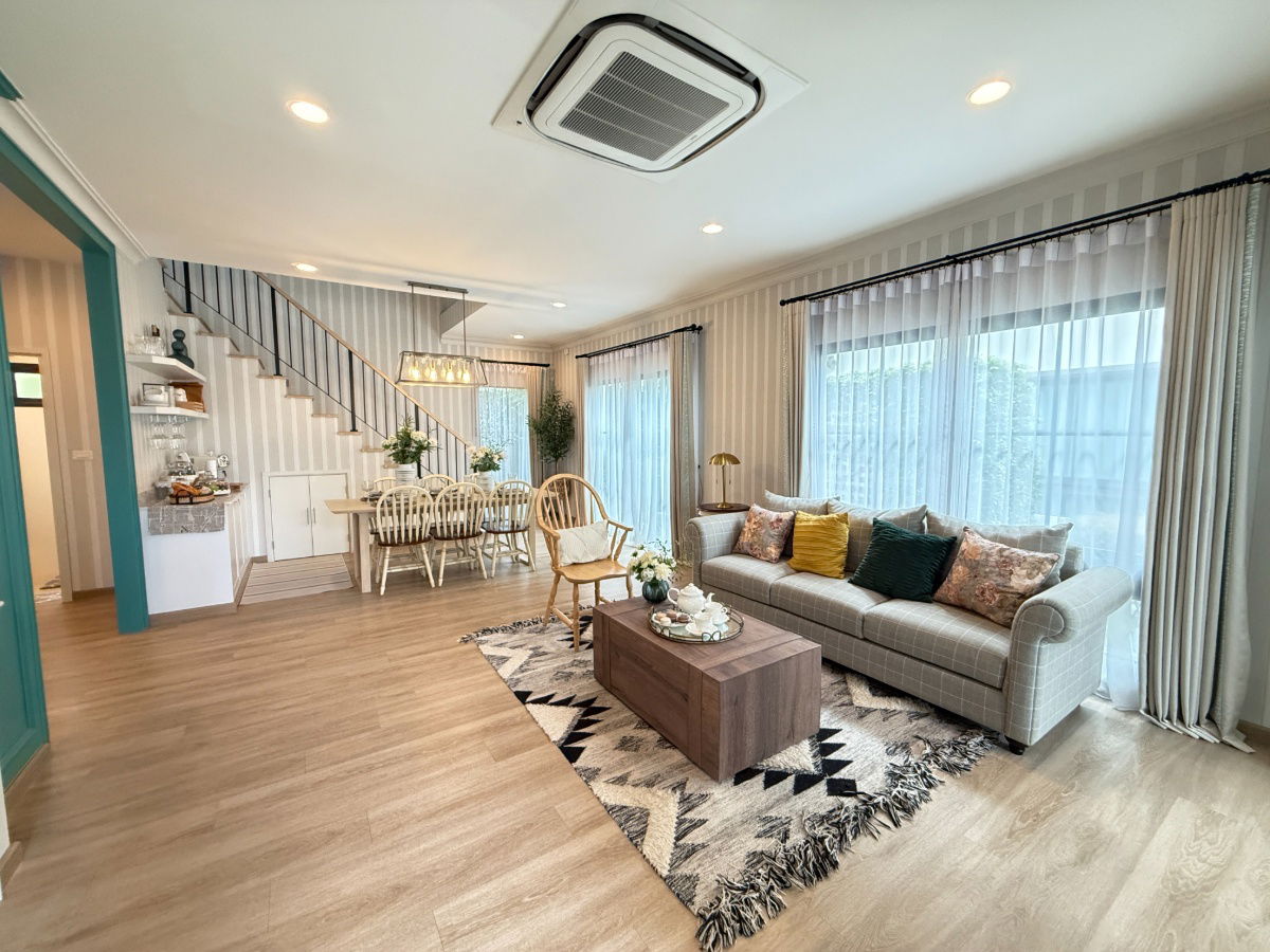 picture House for Sale in Ratchapuek Road - Ready to Move In - Fully Furnished - Saransiri Ratchapuek 345  - 3/14