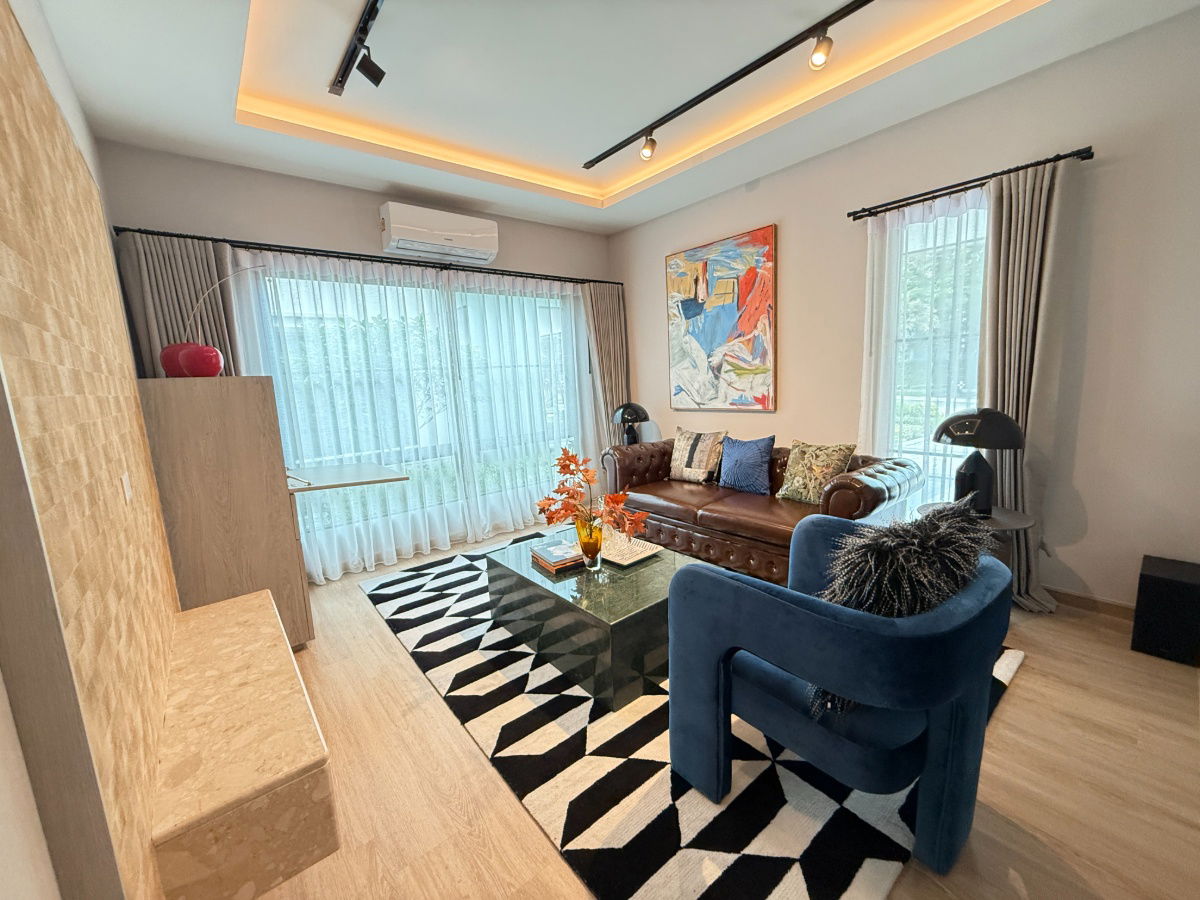 picture House for Sale (Ready to Move In) - Fully Furnished - Saransiri Ratchapuek 345 - Project by Sansiri  - 4/14