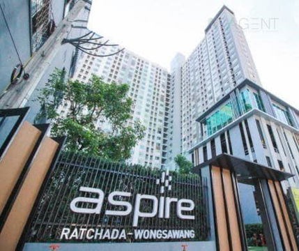 📌 ให้เช่าคอนโด แอสปาย รัชดา-วงศ์สว่าง อาคาร B ชั้น 12 1 ห้องนอน ขนาด 26.00 ตรม ใกล้ บิ๊กซี วงศ์สว่าง