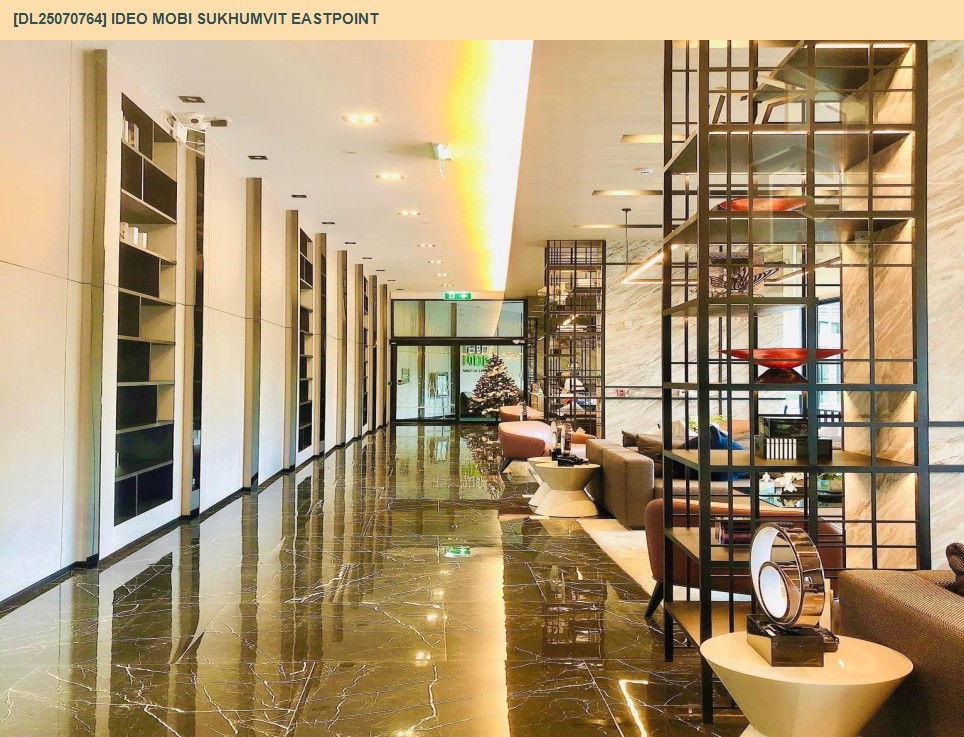 รูป DL25070764 ให้เช่าคอนโด ไอดีโอ โมบิ สุขุมวิท อีสต์พอยท์ (IDEO Mobi Sukhumvit Eastpoint) ใกล้ BTS บางนา พร้อมเข้าอยู่ โทรด่วน 0638692663 LineID @655ebbvc - รูปที่ 8/11