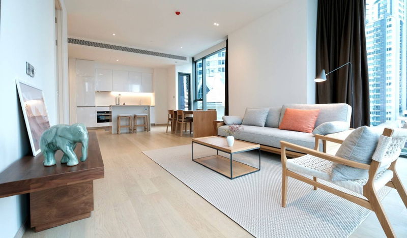 Condos for sale : ♦ Prime Location ♦ 05+ Floor, 90.62 sq.m. | 2 Bedroom, 2 Bathroom | Condo near BTS Thonglor 190 m., Major Cineplex in the Sukhumvit area 550 m.