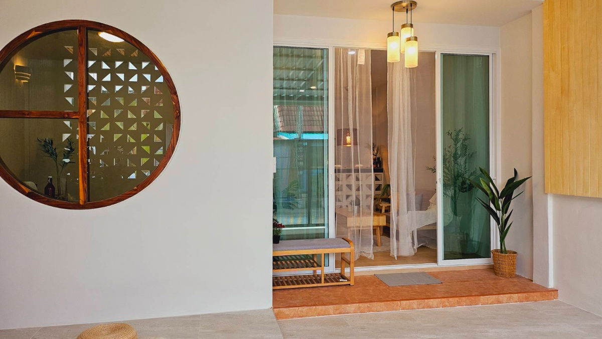 รูป ขายบ้านทาวน์เฮ้าส์ หมู่บ้านเรือนสุข 2 คลอง 8 ธัญบุรี – บ้านพร้อมอยู่ ทำเลดี เดินทางสะดวก - รูปที่ 29/30