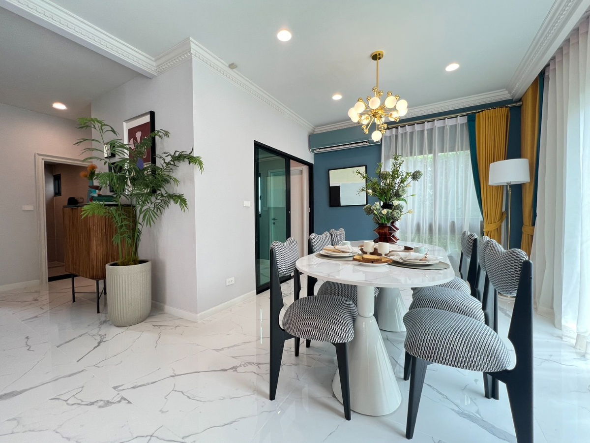รูป 🏡💎 ขายบ้านตัวอย่างเศรษฐสิริ พหลโยธิน-สายไหม (แปลงมุม) Modern Classic แต่งครบ พร้อมอยู่ ใกล้คลับเฮ้าส์! - รูปที่ 4/21