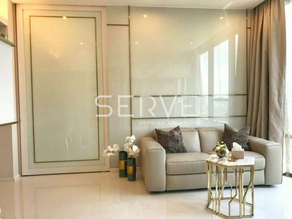 picture 1 Bed High Fl. 10+ Good Location Next to BTS Surasak 50 m. / For Rent & For Sale-The Bangkok Sathorn - 3/8