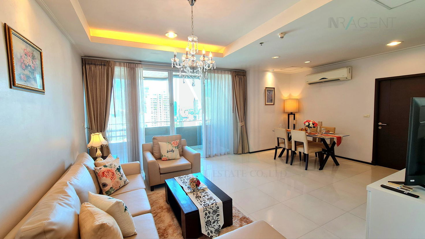picture 🚩 For rent condo PIYATHIP PLACE Building 1, Floor 20,2 bed room, Room size 173 sqm - 6/8