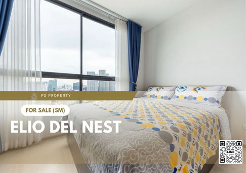 Urgent sale 📍 Elio Del Nest 📍 Fully furnished and equipped with electrical appliances, near BTS Udomsuk