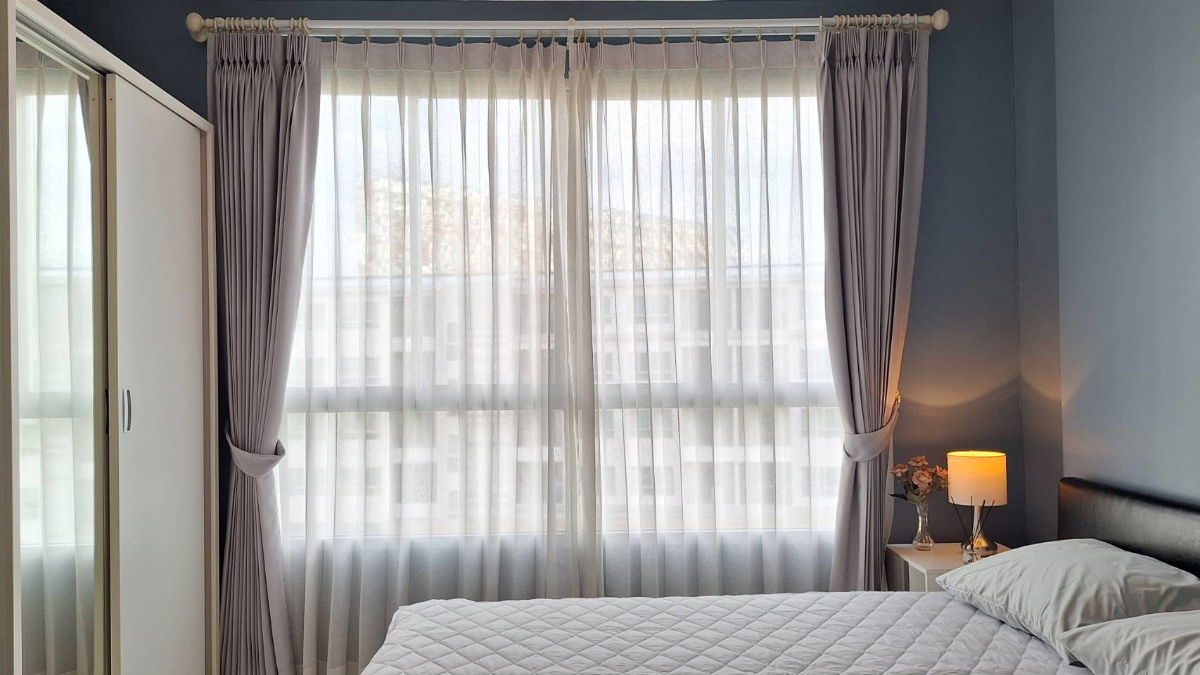 picture For rent (short term) D Condo Sign next to Central Festival, Building D, 7th floor, size 30 sq m. ▪️1 bedroom ▪️1 bathroom ▪️1 kitchen - 20/28