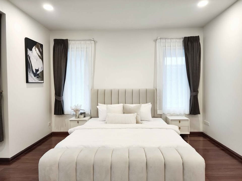 picture 🏡 For rent, 3-storey detached house, very luxurious - Ratchada 16 area, near MRT Huai Khwang, 250,000 baht, property code: RS1008 - 17/26