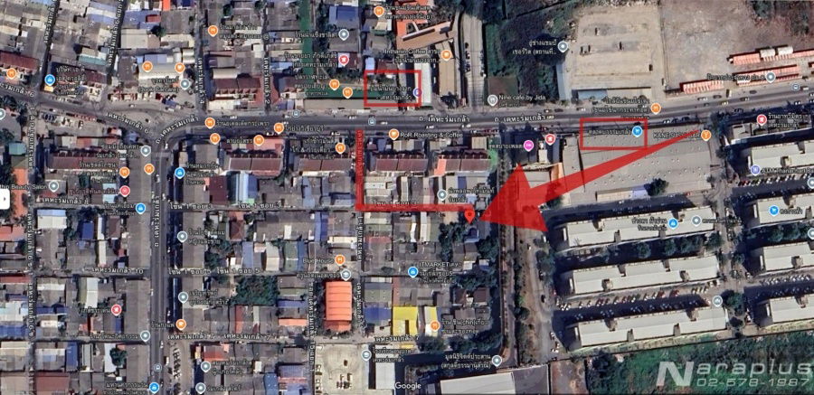 รูป 68070838 : ขายที่ดินเปล่าถมแล้ว สำหรับสร้างบ้าน ขนาด 74 ตารางวา ซอยเคหะร่มเกล้า 1 ถนนเคหะร่มเกล้า แขวงคลองสองต้นนุ่น เขตลาดกระบัง กรุงเทพมหานคร - รูปที่ 2/5