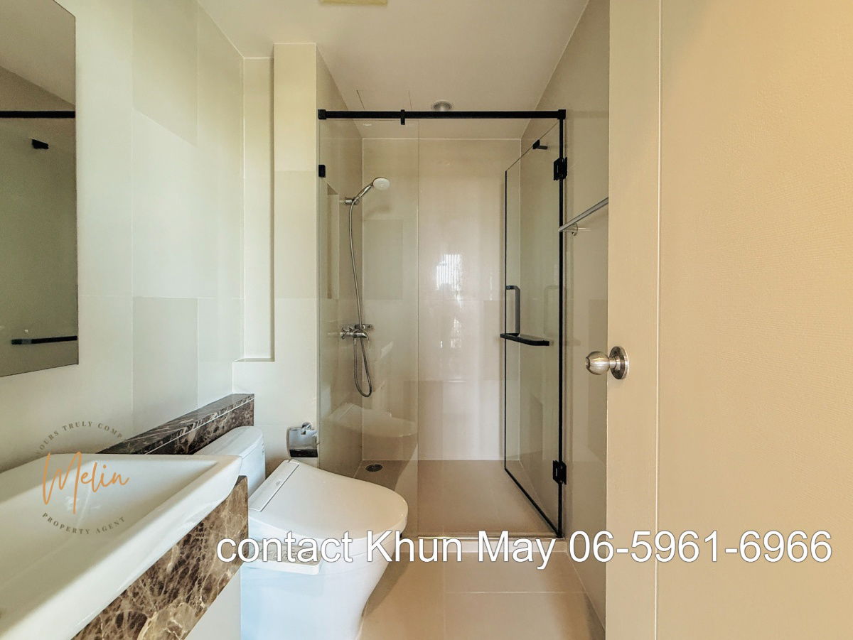 picture Condo rental Fuse Sathorn -Taksin The new room is decorated near BTS Wongwian Yai, only 15,000/d. Total internet! - 8/12
