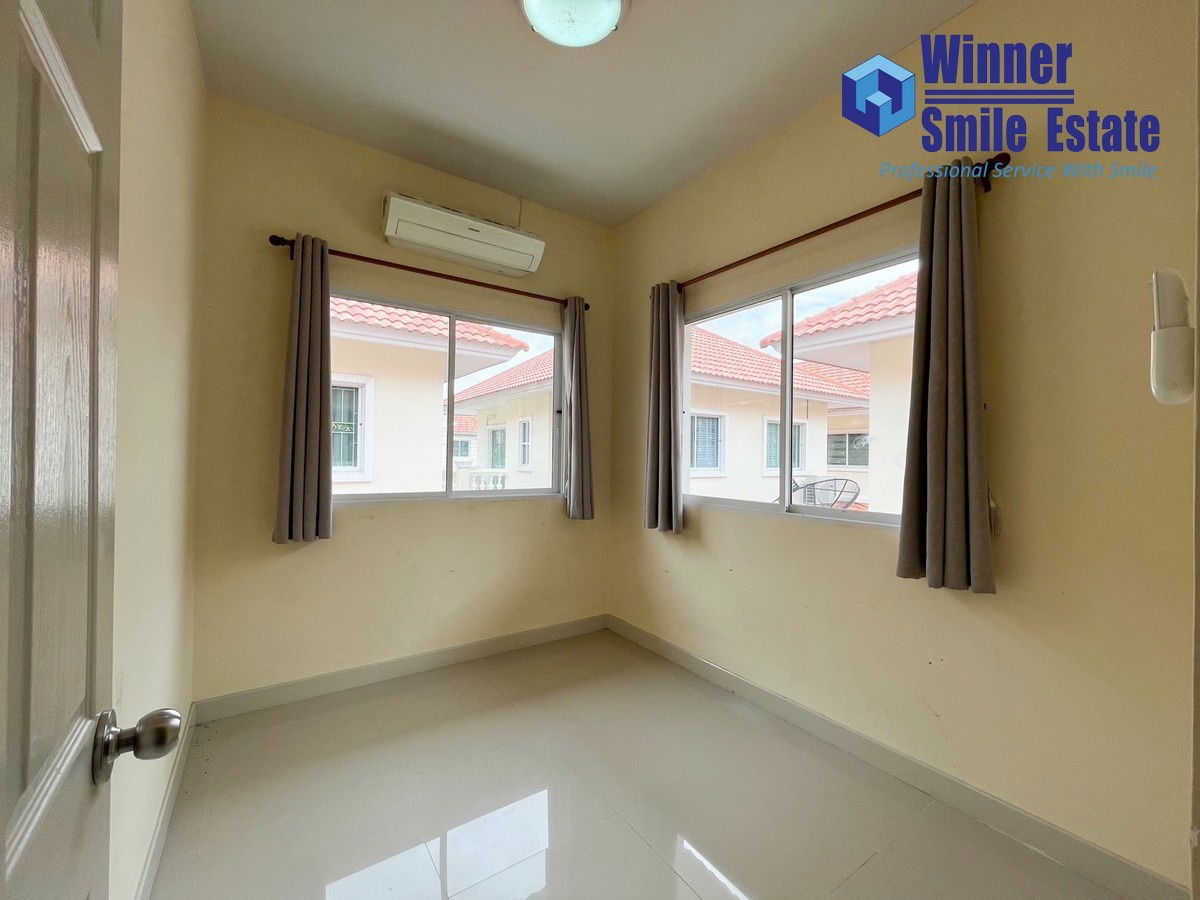 รูป ให้เช่าบ้าน 2 ชั้น หมู่บ้านนิรันดร์ วิลล์ 12 ใกล้สนามบินสุวรรณภูมิ ถ.วัดศรีวารีน้อย - รูปที่ 9/10