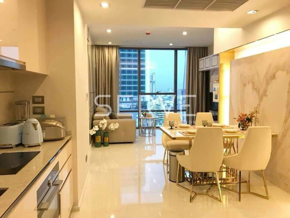 picture 1 Bed High Fl. 10+ Good Location Next to BTS Surasak 50 m. / For Rent & For Sale-The Bangkok Sathorn - 1/8