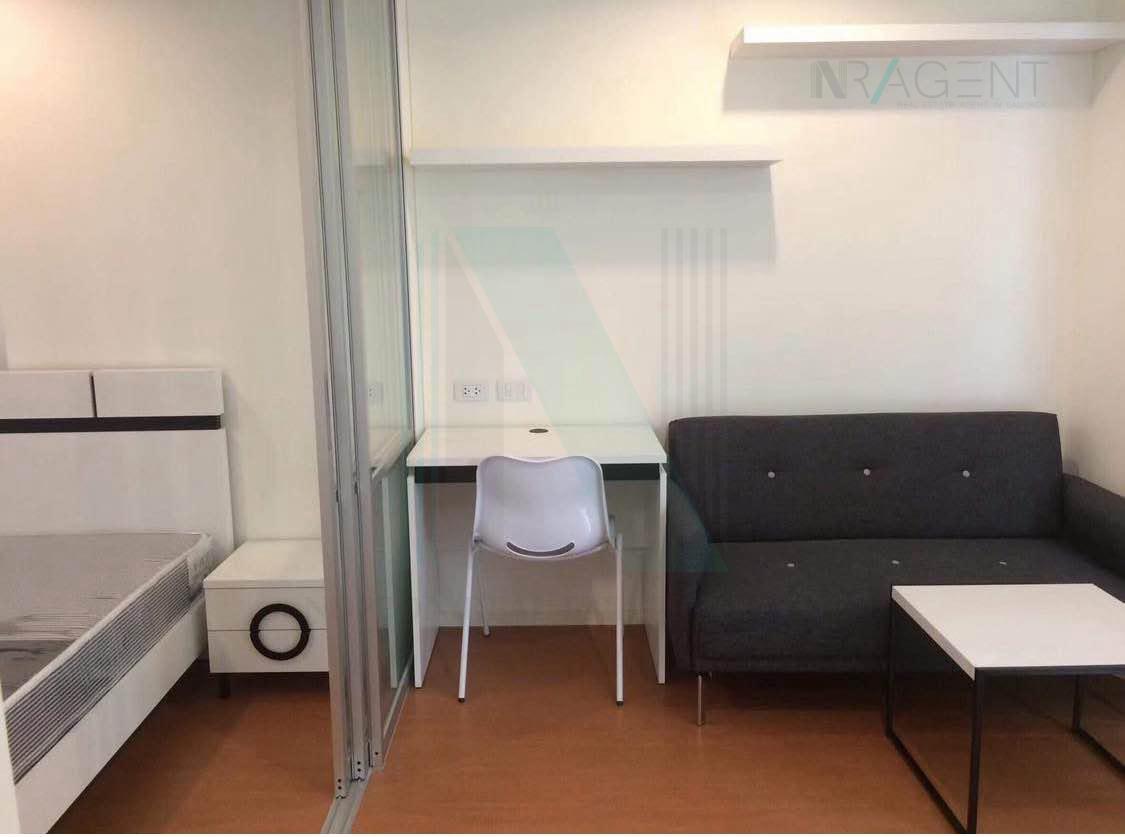 picture 🚩 For Rent Condo LUMPINI PARK RATTANA THIBET- NGAMWONGWAN Building D, Floor 12,1 bed room, Room size 26 sqm - 1/8