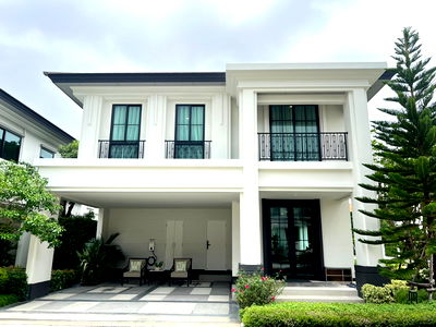 บ้านเดี่ยว สายไหม อเวนิว : 🏡💎 ขายบ้านตัวอย่างเศรษฐสิริ พหลโยธิน-สายไหม (แปลงมุม) Modern Classic แต่งครบ พร้อมอยู่ ใกล้คลับเฮ้าส์!