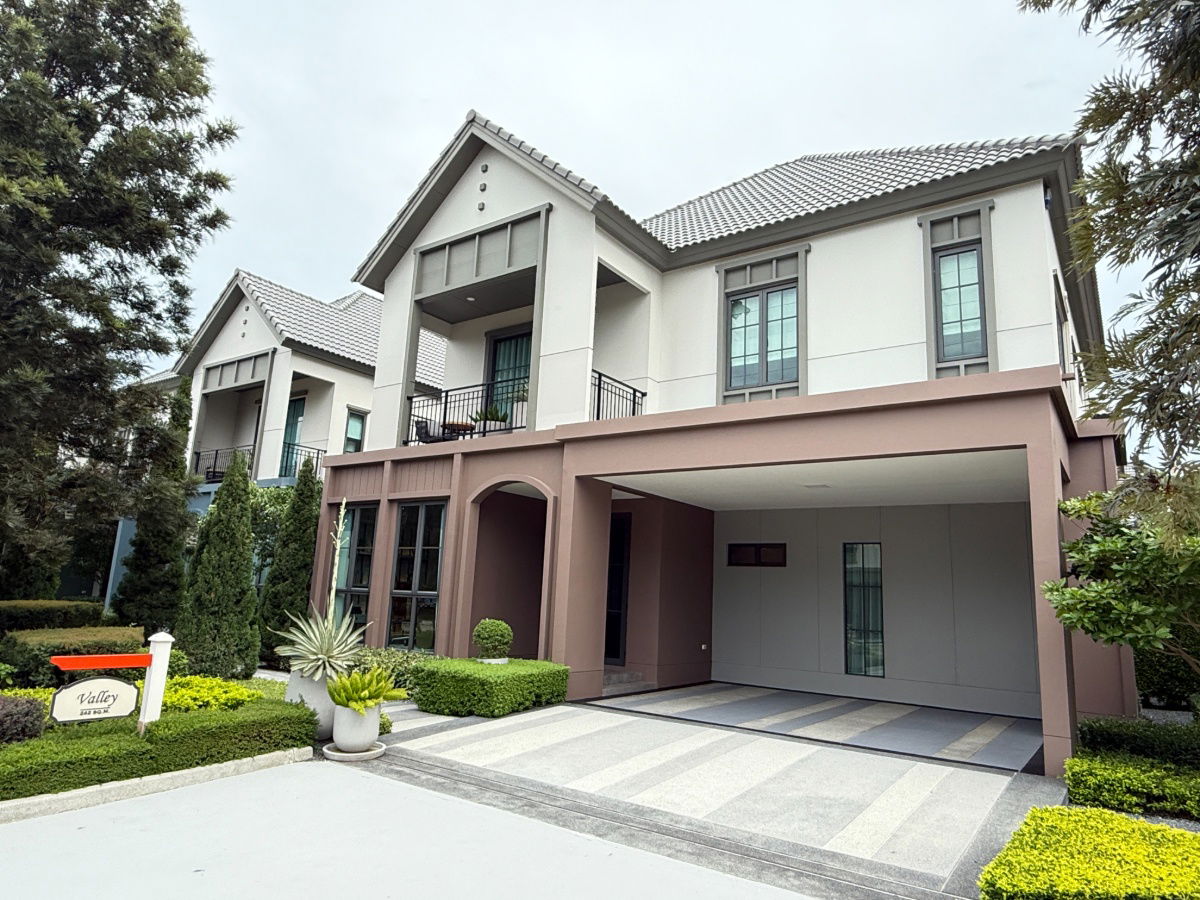 picture House for Sale (Ready to Move In) - Fully Furnished - Saransiri Ratchapuek 345 - Project by Sansiri  - 1/13