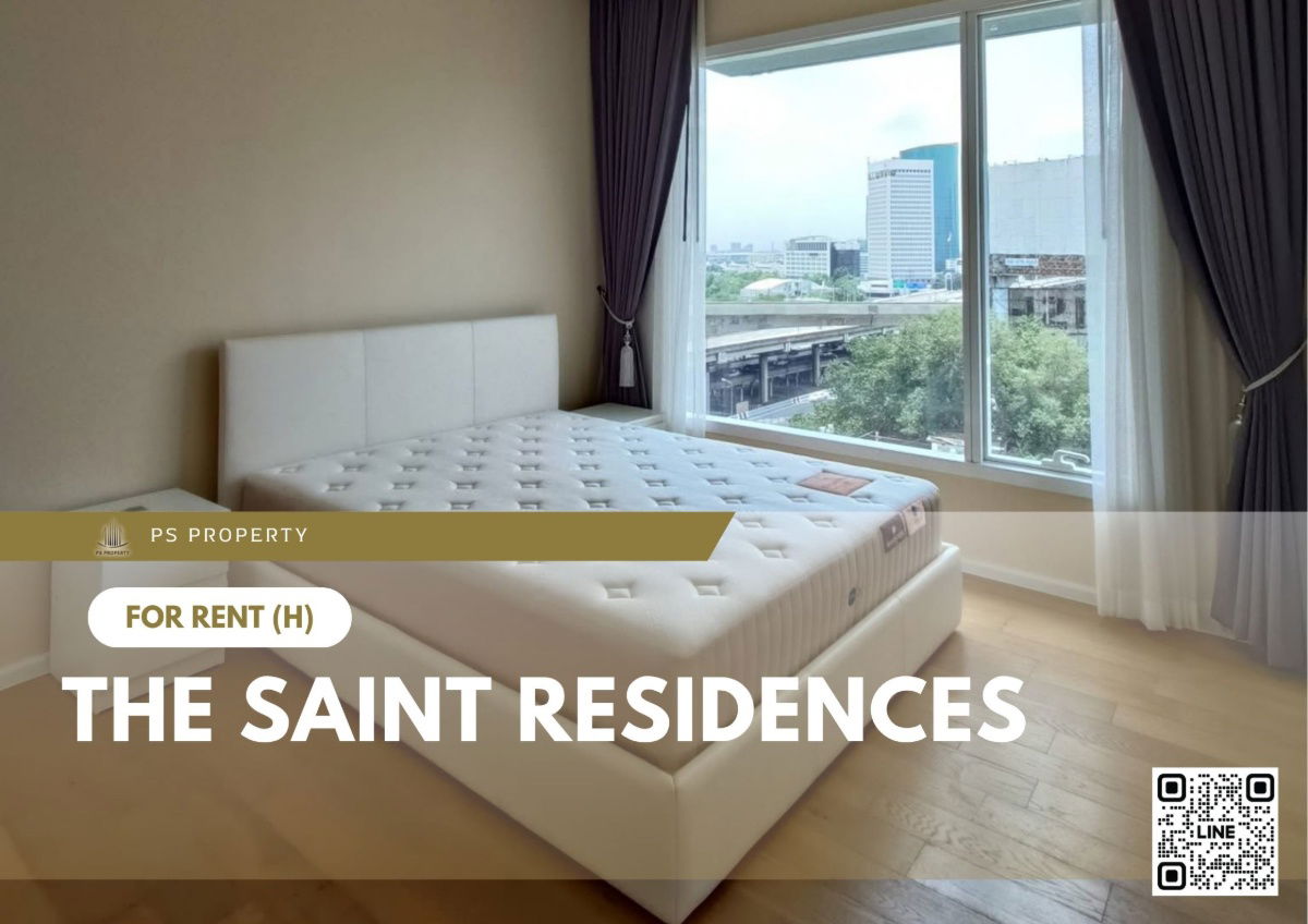 picture For rent 📍 The Saint Residences 📍 Fully furnished and equipped with electrical appliances, near BTS Ha Yaek Lat Phrao - 1/11