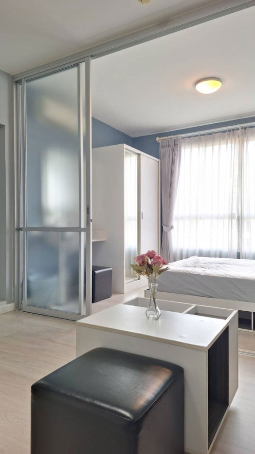 picture For rent (short term) D Condo Sign next to Central Festival, Building D, 7th floor, size 30 sq m. ▪️1 bedroom ▪️1 bathroom ▪️1 kitchen - 9/28