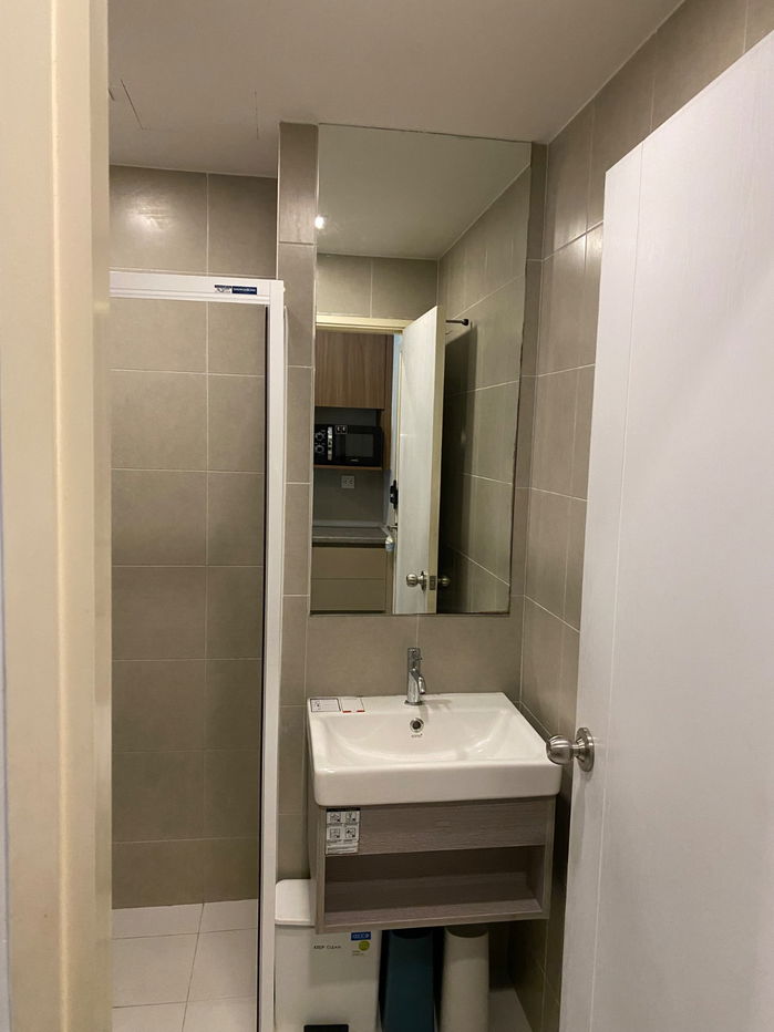 รูป P987 ให้เช่าคอนโด Kave Town Space (เคฟ ทาวน์ สเปซ) ห้องสวย เฟอร์ครบ พร้อมเข้าอยู่ มีเครื่องซักผ้า - รูปที่ 10/17