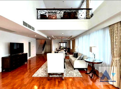 Condos for rent Rama 3 Road : 🔼🔽 AccomA 📩 Skyline-view duplex with floor-to-ceiling glass and airy layout (1521568)