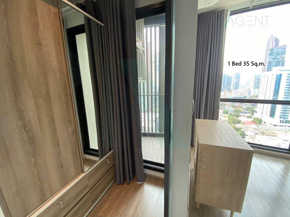 picture 🚩 For Rent Condo RHYTHM EKKAMAI Building 1, Floor 10,1 bed room, Room size 35.00 sqm - 6/8