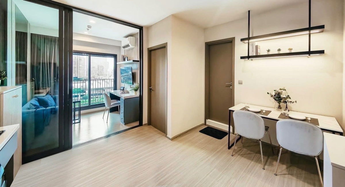 picture For rent, Life Asoke Hype condo  MRT Phetchaburi, near the entrance to Rama 9 Expressway, SWU, Singha Building, Line ID: @951qfbfi - 4/8