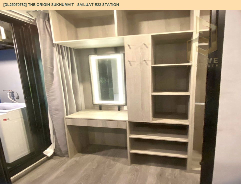 picture DL25070762 Condo for rent, THE ORIGIN SUKHUMVIT - SAILUAT E22 STATION near BTS Sai Luat, ready to move in, call urgently 0656133286 LineID @534wlwof - 6/12