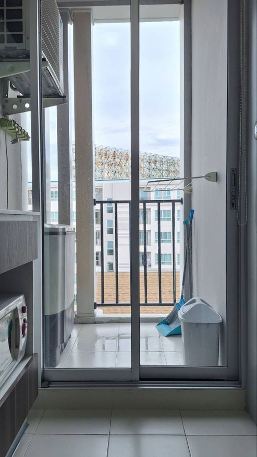 picture For rent (short term) D Condo Sign next to Central Festival, Building D, 7th floor, size 30 sq m. ▪️1 bedroom ▪️1 bathroom ▪️1 kitchen - 26/28