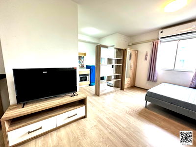 Condos for rent Sarasas Witaed Rangsit School : For Rent | The Point Condo Rungsit-Klong 6   📞 Call: 064-242-6068  🌊 Fully Furnished