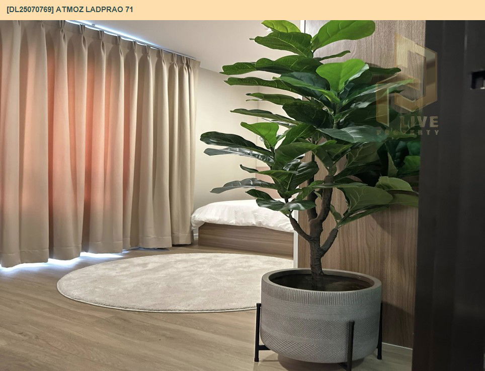 picture DL25070769 Condo for rent, Atmoz Ladprao 71 near BTS สายสีเหลือง ลาดพร้าว-สำโรง, ready to move in, call urgently 0656133286 LineID @534wlwof - 11/20
