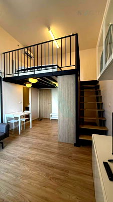 Condos for rent Ratchada-Ramintra Road : 🚩 For Rent Condo BLOSSOM CONDO @ FASHION Building 1, Floor 17,Duplex, Room size 31 sqm