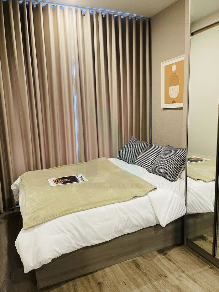 picture 🔺 For Rent Condo KNIGHTSBRIDGE KASET SOCIETY Building C, Floor 6,1 bed room, Room size 27.00 sqm - 1/8