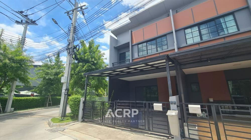 picture Townhome for sale, corner plot, Siri Place Suksawat-Rama 3, parking for 2 cars, near the clubhouse. - 2/14