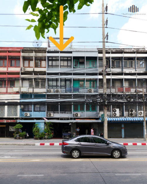 picture Rent! Super Value!! 4.5-Storey Commercial Building with Rooftop | 15 Sq.w. | On Prachachuen 36 Road - 1/22