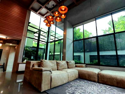 Houses for sale Bangkok : 🚩 For Sell House NIRVANA BEYOND KASET-NAWAMIN 3-story 4 bedroom 4 bathroom