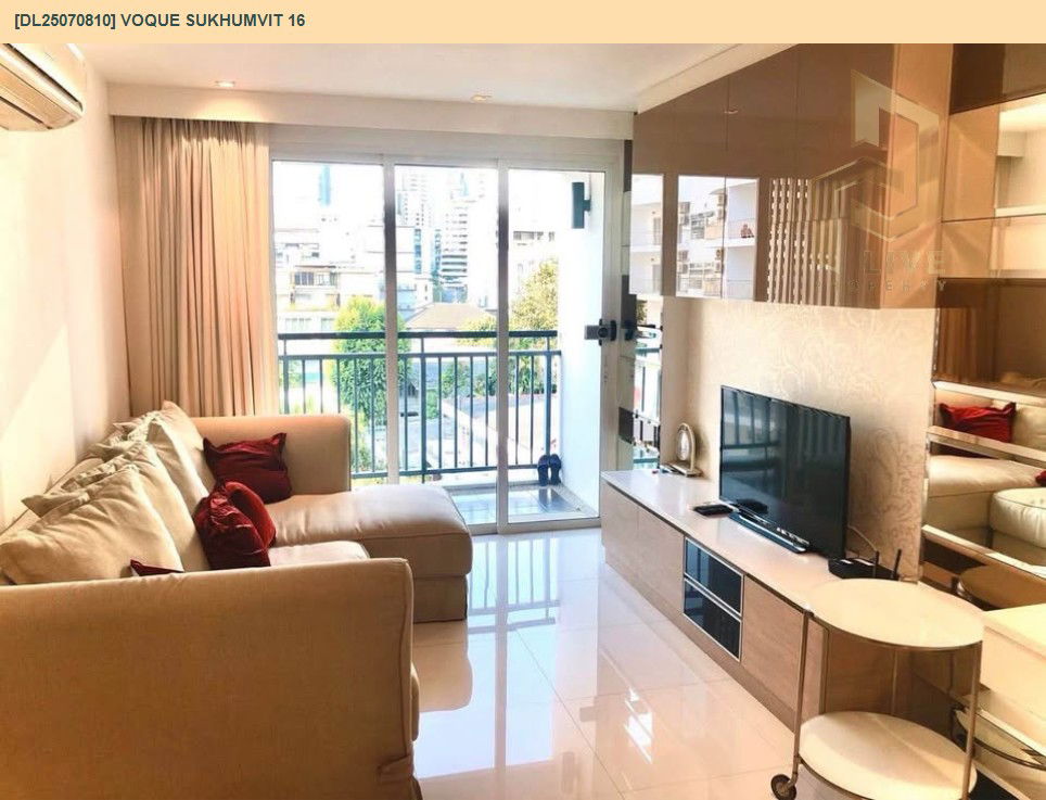 picture DL25070810 Condo for rent, Voque Sukhumvit 16 near BTS Asok, ready to move in, call urgently 0656133286 LineID @655ebbvc - 2/14